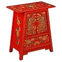 Chinese Dragon Storage Cabinet - Red