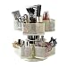 Nifty Cosmetic Organizing Carousel, Cream