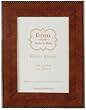 Italian Marquetry Picture Frame - Herringbone with border