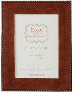 Italian Marquetry Picture Frame - Herringbone with border