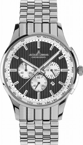 Jacques Lemans Mens 1-1619F Chronograph Watch