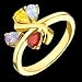 Brie - Elegant Gold Family Ring - Custom Made to your specifications!