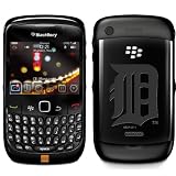 MLB Detroit Tigers D on BlackBerry Curve 8520 8530 Phone Cover (Black)
