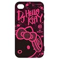 DJハローキティ iPhone4,iPhone4S 専用キャラクタージャケット Black