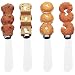 Boston Warehouse Breakfast Spreader, Set of 4