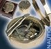 Nautic Kompass aus MESSING 7cm + Massivholzbox Modell ELECSA 9030