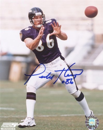 Todd Heap Autographed/Hand Signed Baltimore Ravens 8x10 Photo