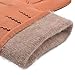 YISEVEN Men's Genuine Deerskin Leather Cashmere Lined Winter Driving Gloves, XXL