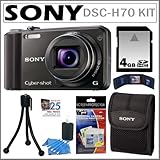 Sony DSC-H70 Cyber-Shot DSCH70 16.1 MP Digital Camera with 10x Wide-Angle O ....