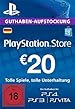 PlayStation Store Guthaben-Aufstockung 20 EUR [PS4, PS3, PS Vita PSN Code - deutsches Konto]