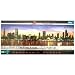 PANORAMIC PUZZLE TWILIGHT CHICAGO, ILLINOIS 750 Piece Over 3 Feet Wide