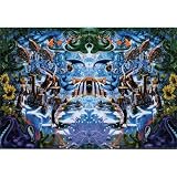 (24x36) Richard Biffle Octopus Garden Art Poster Print