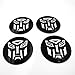 Autobot Transformers Autobot Wheel Center Decal Emblems Set of 4 Pcs