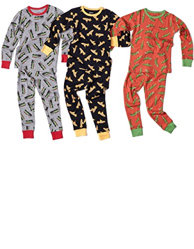 Leveret Big Boys 2 Piece Children Pajama 100% Cotton (Size 6-14 Years)