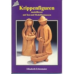 Krippenfiguren modellieren.