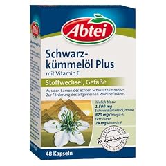 Abtei 8905841 Schwarzk�mmel�l plus, 48 Kapseln