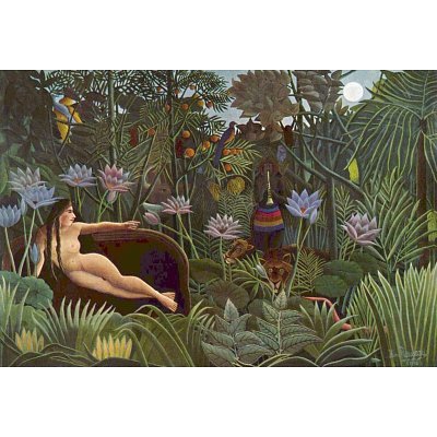 Henri Rousseau (The dream) Art Poster Print - 11x17