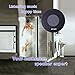 Ecandy Wireless Bluetooth Waterproof Shower Speaker With Dedicated Suction Cup - Retail Packaging-Black