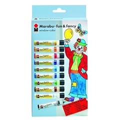 Marabu 040600072 - Fun & Fancy Creativ-Set 10 x 25 ml