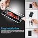 iPhone 6 Screen Protector, 3 Pack Ace Teah™ (Easy Install) iPhone 6 Tempered Glass Screen Protector High Defintion (HD) with Easy-install Wings, 0.3mm 9H Hardness Glass Protective Film