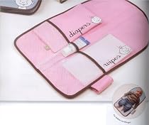 Sugarbooger Diaper Changing Set, Peek-A-Boo Pink