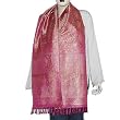 Rectangular Scarf Brocade Silk Fashion Accessory 22 x 72 inches