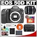Electronics Canon EOS 50D Digital SLR Camera Body + Canon EF-S 18-55mm IS Zoom Lens + 16GB CF Memory Card + BP-511 Battery + Case + Cameta Bonus Accessory Kit REVIEWS
