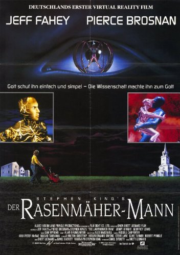 The Lawnmower Man Movie Poster (11 x 17 Inches - 28cm x 44cm) (1992) German Style A -(Jeff Fahey)(Pierce Brosnan)(Jenny Wright)(Mark Bringleson)(Geoffrey Lewis)(Jeremy Slate) The Lawnmower Man Movie Poster (11 x 17 Inches - 28cm x 44cm) (1992) German Style A -(Jeff Fahey)(Pierce Brosnan)(Jenny Wright)(Mark Bringleson)(Geoffrey Lewis)(Jeremy Slate)