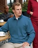 Port Authority Silk Touch Mesh Knit 1/4 Zip Pullover