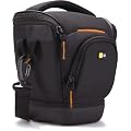 Case Logic SLRC200 - Funda para c�maras SLR (nailon, EVA) color negro/naranja