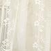 Lorraine Home Fashions Priscilla 60-inch x 12-inch Valance, Ivory