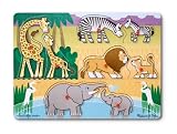 Melissa & Doug Safari Peg Puzzle