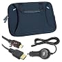 Skque Premium Black Flow Carrying Case+Car Charger&hellip by Skque