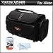 Deluxe Rugged Camera Bag / Case For Nikon D3200, D5100, D3100, D7000, D90, D5000, D3000, D300s, D3s, D3x, D700, D800, D800E DSLR + LCD Screen Protectors + MicroFiber Cleaning Cloth  : image