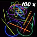 Relaxdays Knicklicht 100er Pack Knicklichter Leuchtst�be