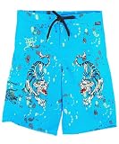 Ed Hardy Splatter Tiger Boardshorts (Sizes 8 - 20)