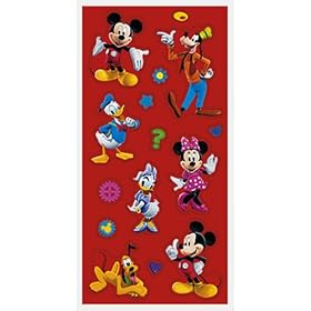  Mickey Mouse Stickers 4 Sheets