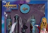 Hannah Montana Gift Set 5Pcs (1.0 fl. oz. Cologne Spray + 4 oz. 2-IN-1 Shampoo & Body Wash + 4 oz. Body Lotion + 20 G Shimmer Powder + K. Chain Kids ) by Disney.