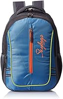 Skybags Geo Nylon 0.332 litres Blue Laptop Bag (GEO04BLU)