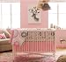 Dwellstudio Crib Set, Zinnia Rose