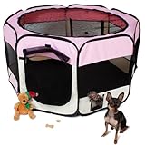 TecTake Welpenlaufstall