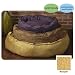 Big Shrimpy Nest Dog Bed - SMALL (26x28) Faux Suede/Marigold