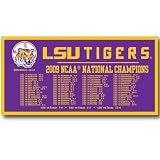 LSU Tigers 2009 NCAA Men's College World Series Champions Purple 18