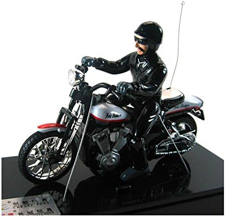 RC Speed Motorcycle Remote Control Motor Bike Racer for Kids with Rider Model Autocycle Scale RT@DGWMT01B