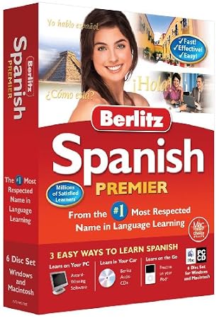 Berlitz Learn Spanish Premier (PC/Mac) (6 CD Set - Windows & Macintosh)