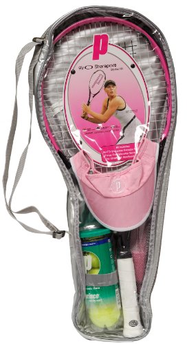 Prince Sharapova Tennis Starter Kit (Prestrung w/ Cover)
