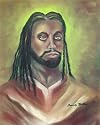 African American Black Jesus Christ Religious Picture Art Print