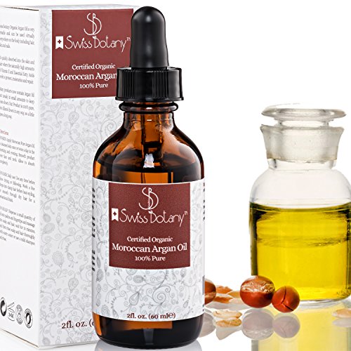 100% Pure Organic Moroccan Argan Oil for Hair & Face - Cold-pressed Triple Purified Moroccan Argan Oil - Usda Certified.