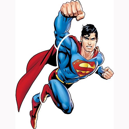  Roommates Superman Peel & Stick Giant Applique