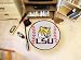 LSU Tigers Small Baseball Rug